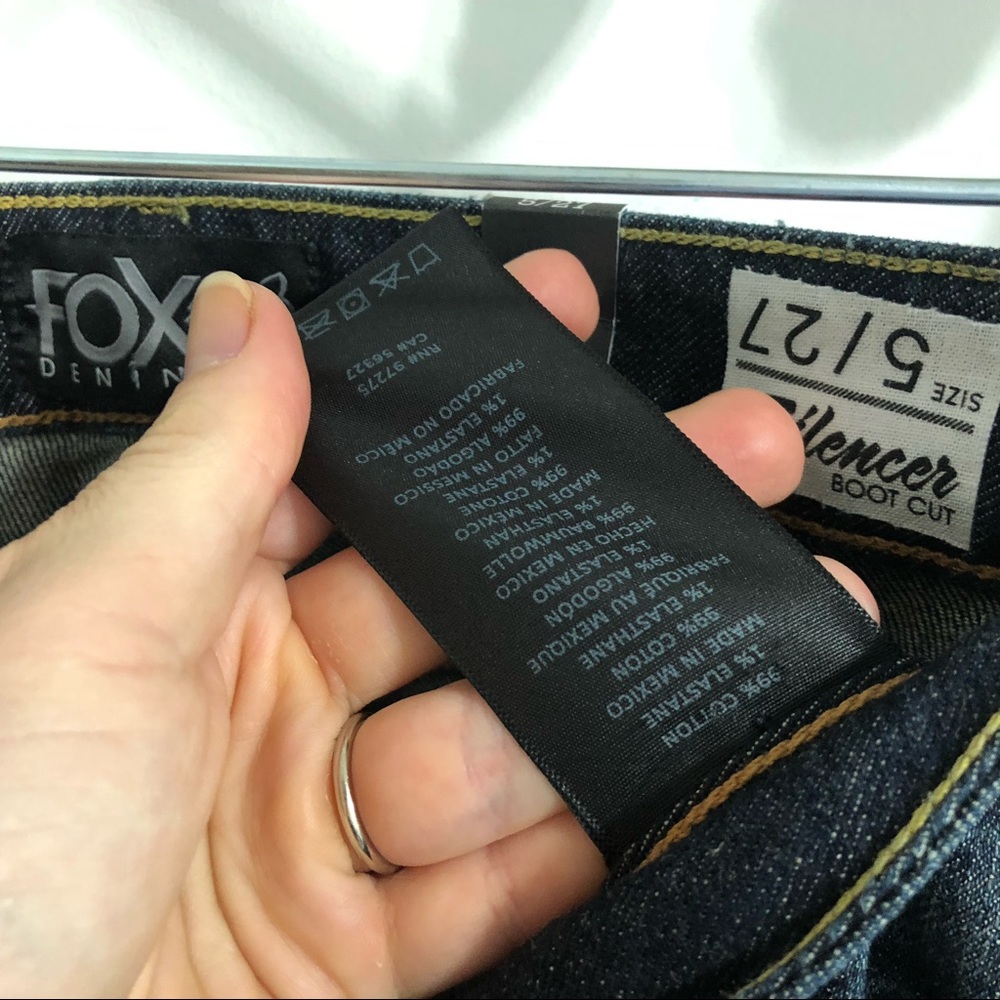 NWT Fox Low Rise Jeans - Picture 10 of 15